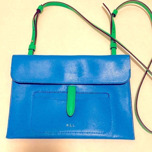 Lauren Ralph Lauren Handbags - Lauren Ralph Lauren Multicolor Womens Leather Pouch Wallet Crossbody